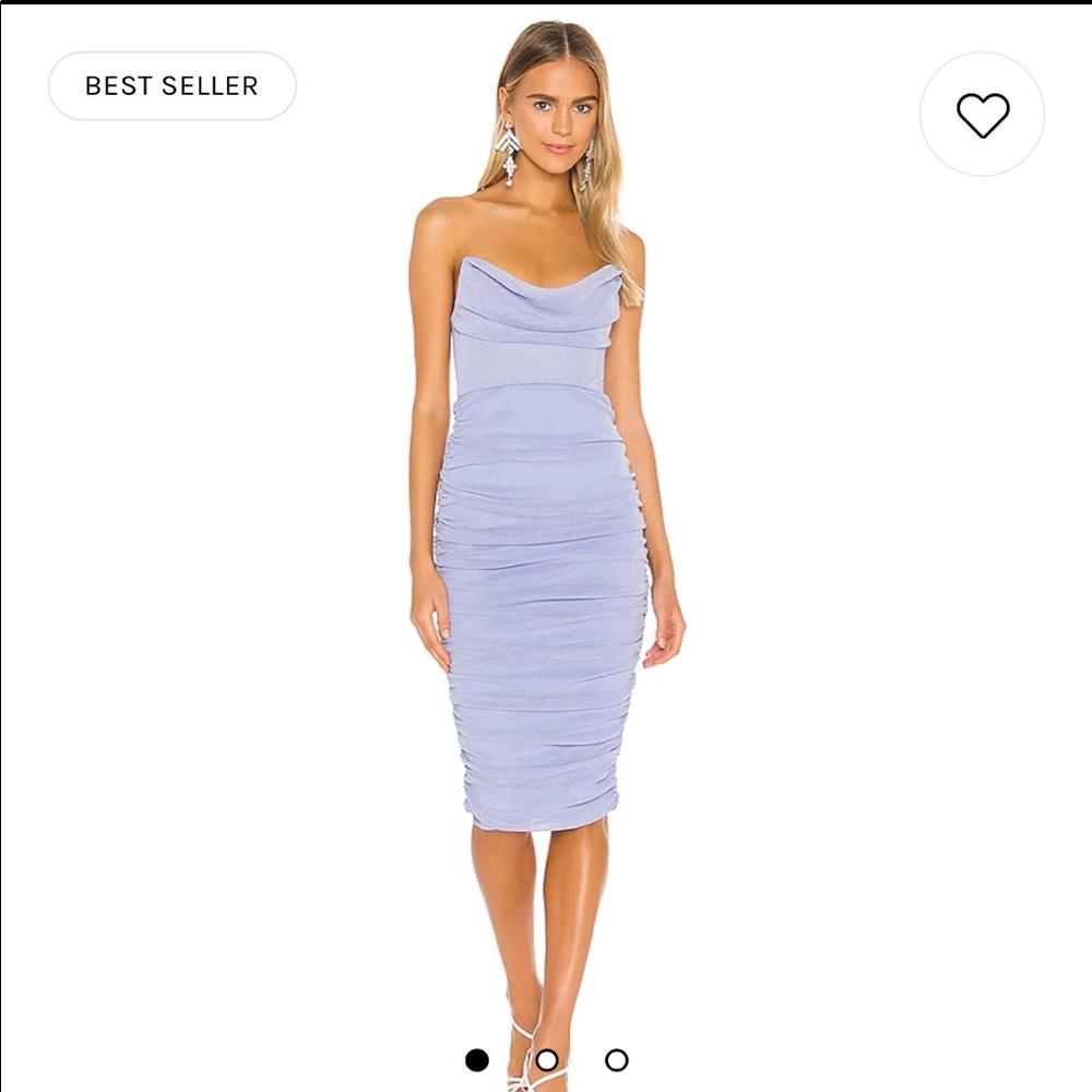 REVOLVE India Midi Dress in Periwinkle